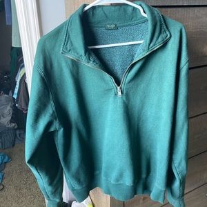 Brandy Melville quarter zip pullover